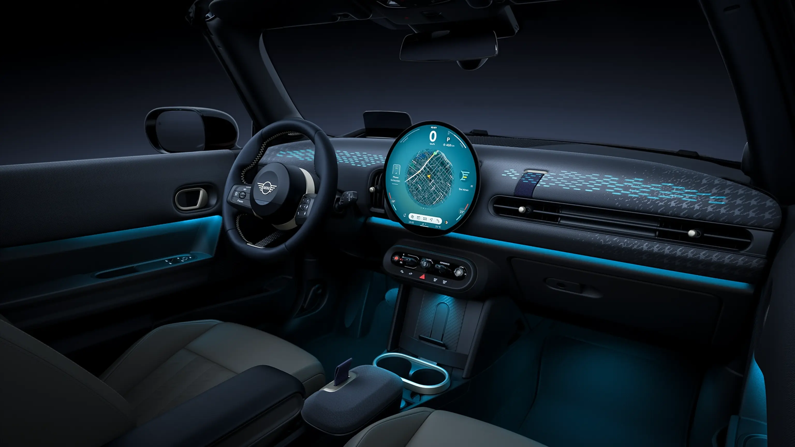 MINI Cooper Cabrio - interior - galería modos experience - botones de control