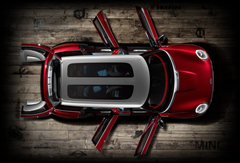 MINI Clubman concept top view