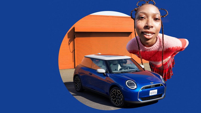 MINI 100% eléctrico - exterior - silueta